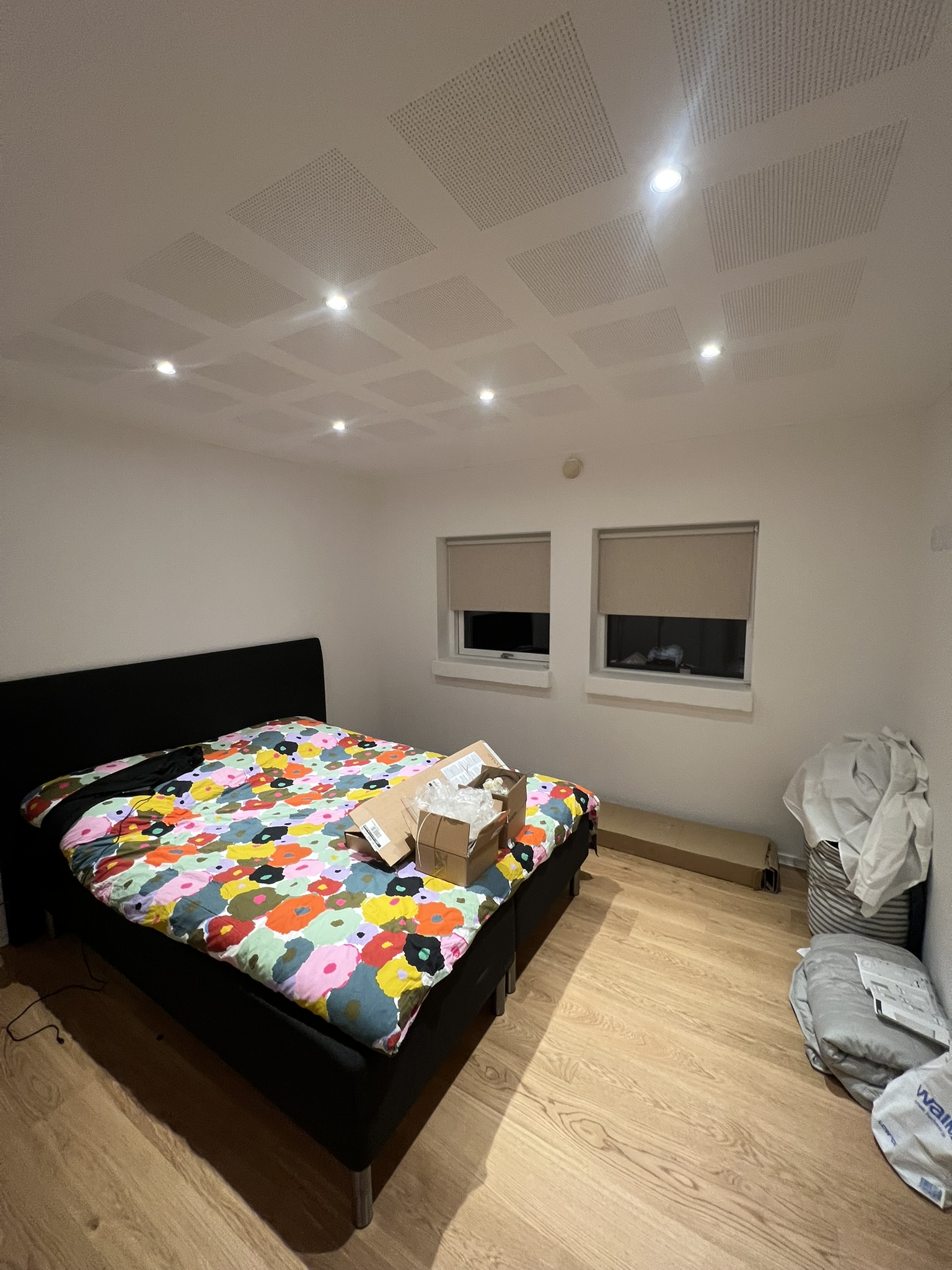 Færdig renovering med nyt gulv og loft